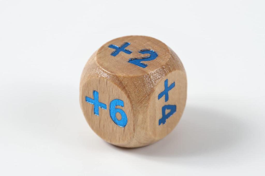 TOYGER Wooden Counter Dice [Compatible with Shadowverse EVOLVE] 15-Piece Set