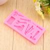 Lovely Silicone Cake Fondant Mold Topper Hammer Spanner Tools DIY Baking Moulds