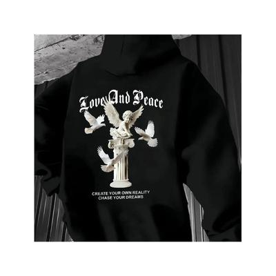 Худи с принтом граффити, икона уличной моды для городских бунтарей