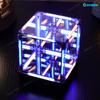 Dormin 4D Space Hypercube Night Light, Creative Atmosphere Lamp, Esports Room Cube Blind Box Figurine, Desk Decorator