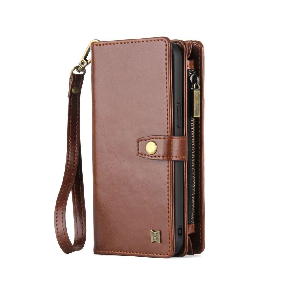 Cross Border IPhone 15 Promax Многофункциональный чехол-кошелек для телефона 14 Магнитный чехол для телефона Чехол из кожи на запястье