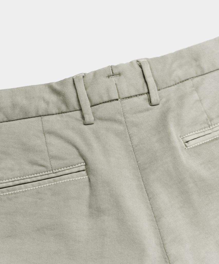 BIRBANTE Natural Garment-Dyed Stretch Pants - Sand