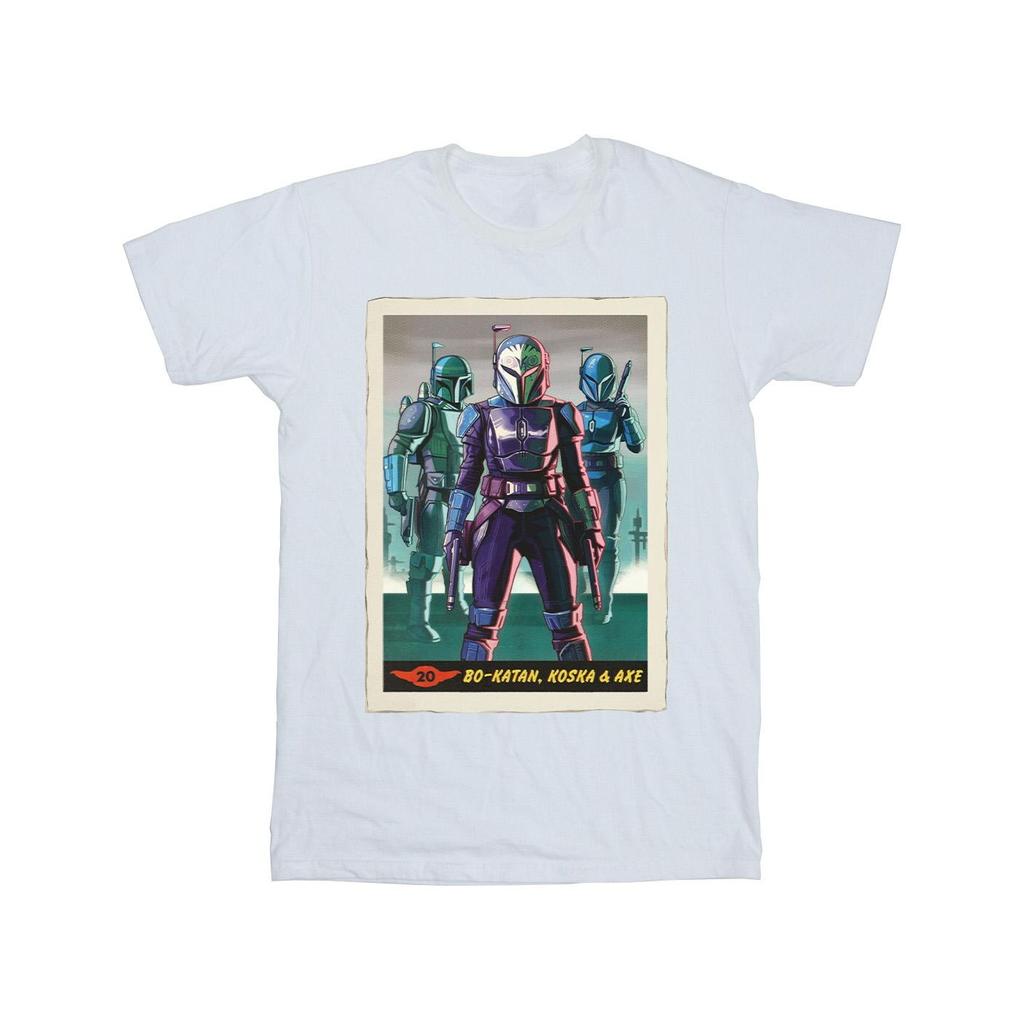 Star Wars Mens The Mandalorian Bo-Katan Koska and Axe T-Shirt