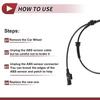 ABS Wheel Speed Sensor Front Right ABS Sensor Anti-Lock Braking System Sensor No.52027751/68280914A/51987028/53475747 for Jeep Compass 2017-2019