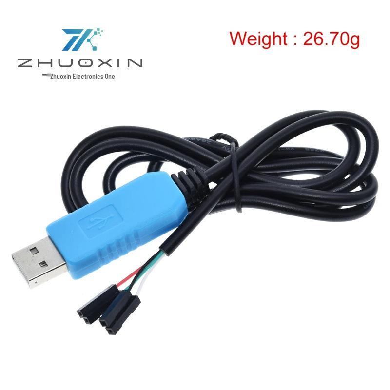 Синий USB-TTL RS232 последовательный порт модуль кабель PL2303TA