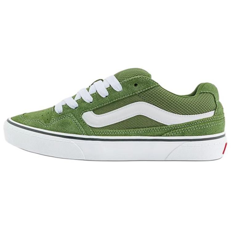 Vans Caldrone Comfortable Versatile Low-Top Skate Shoes Men Sneakers Green VN000CSPD6S