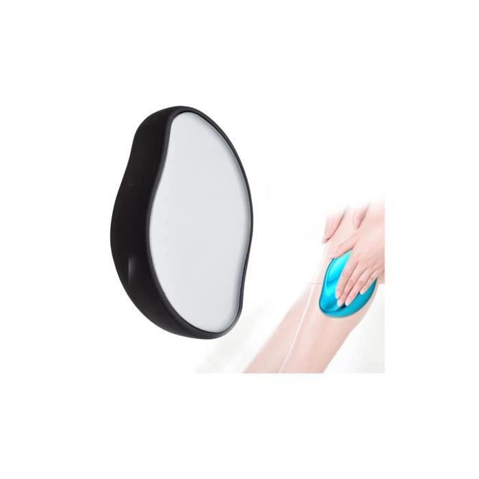 Épilateur - Crystal Hair Eraser - Noir - Indolore - Hypoallergénique - Sans bande