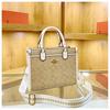 Premium Bag Women's New Retro Printed Handbag Popular Small Square Bag Classic Shoulder Women's Bag