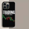 Чехол для телефона Day Trader Trader Trading для Apple Iphone 16E 16 17 Pro Max Air 15 Pro 14 Plus 12 13 Mini Чехол Милые Fundas