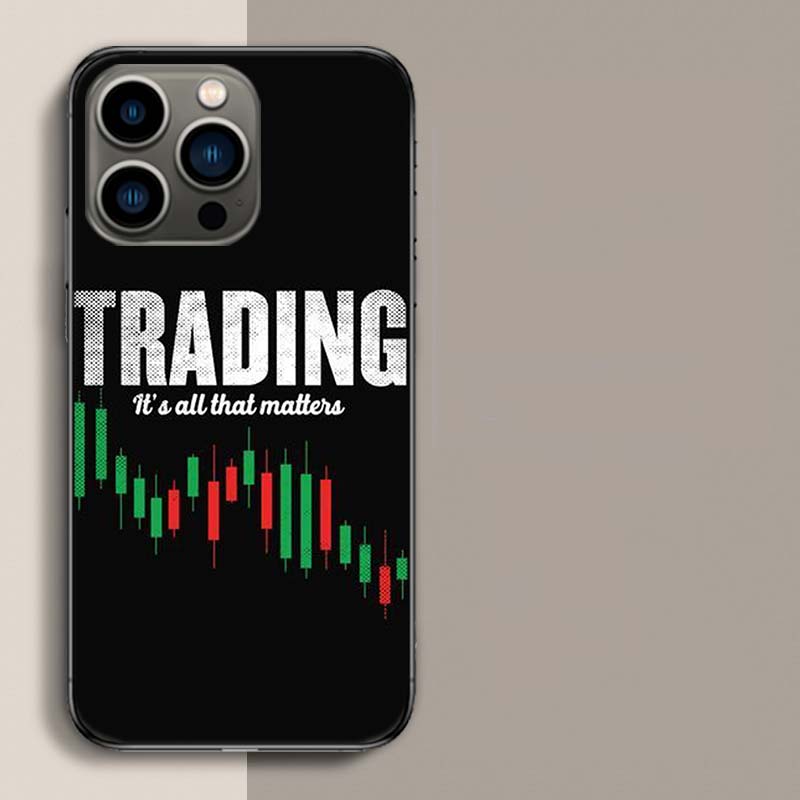 Чехол для телефона Day Trader Trader Trading для Apple Iphone 16E 16 17 Pro Max Air 15 Pro 14 Plus 12 13 Mini Чехол Милые Fundas