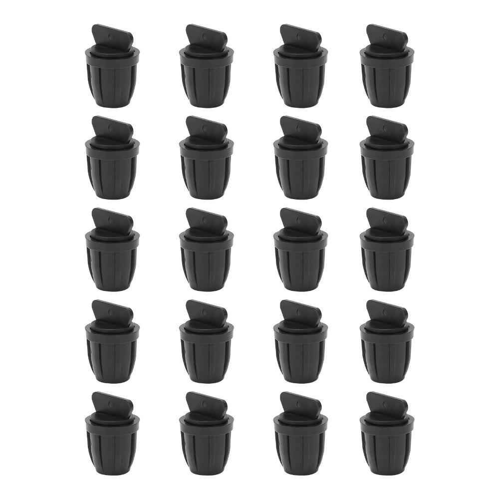 20PCS 8mm/11mm Hose End Plug Easy Install Irrigation Fittings  Garden Drip Tape