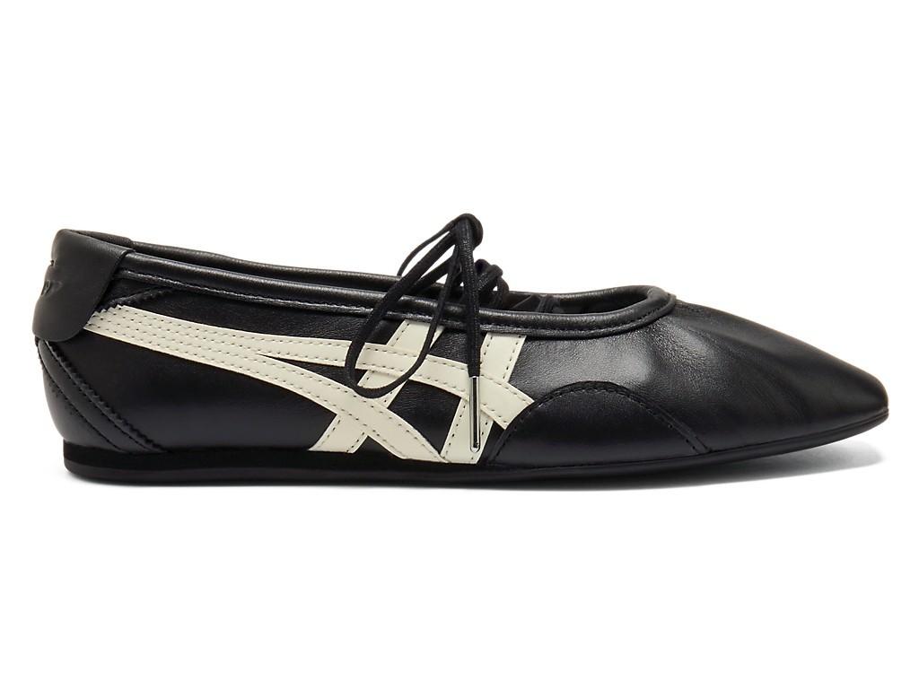 1182A704-001 1182A704-001 Женские кроссовки Onitsuka Tiger Gymnarina Черный/Кремовый (Женский)