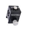 Niceyrig and Threaded Hole Extension Bracket with Arri Locating Screw NATO Rail Clamp 1/4''-20 3/8''-16 -606
