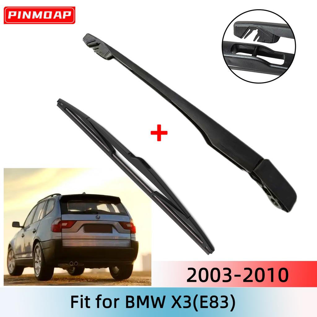 Комплект заднего стеклоочистителя и поводка Для BMW X3(Е83) 2003--2010 Лобовое стекло Заднее стекло