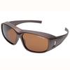 Captain Stag Sunglasses for Polarized Sunglasses for UV Sports Over Men, Driving, Protection, Lightweight, Sunglasses, Fishing, Golf, Driving, Brown,