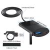 24 В 12 В USB-зарядные устройства для мотоциклов PD USB с двумя портами для зарядного устройства мобильного телефона 3,4 А 30 Вт QC 3,0 водонепроницаемый чехол адаптер питания