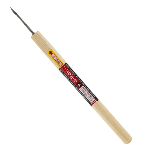 E-Value Square Handle Triangular Pit Drill, Small, for Drilling Pilot Holes for Large Nails and Wood Screws