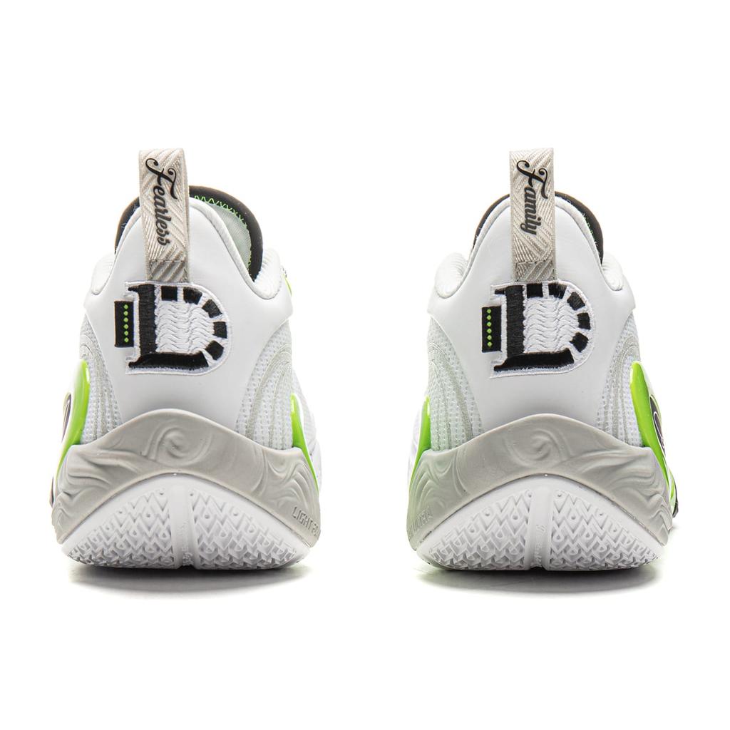 Li Ning DLO1 Амортизирующие Низкие Баскетбольные Кроссовки Мужские Стандартные Белые ABPV009-14