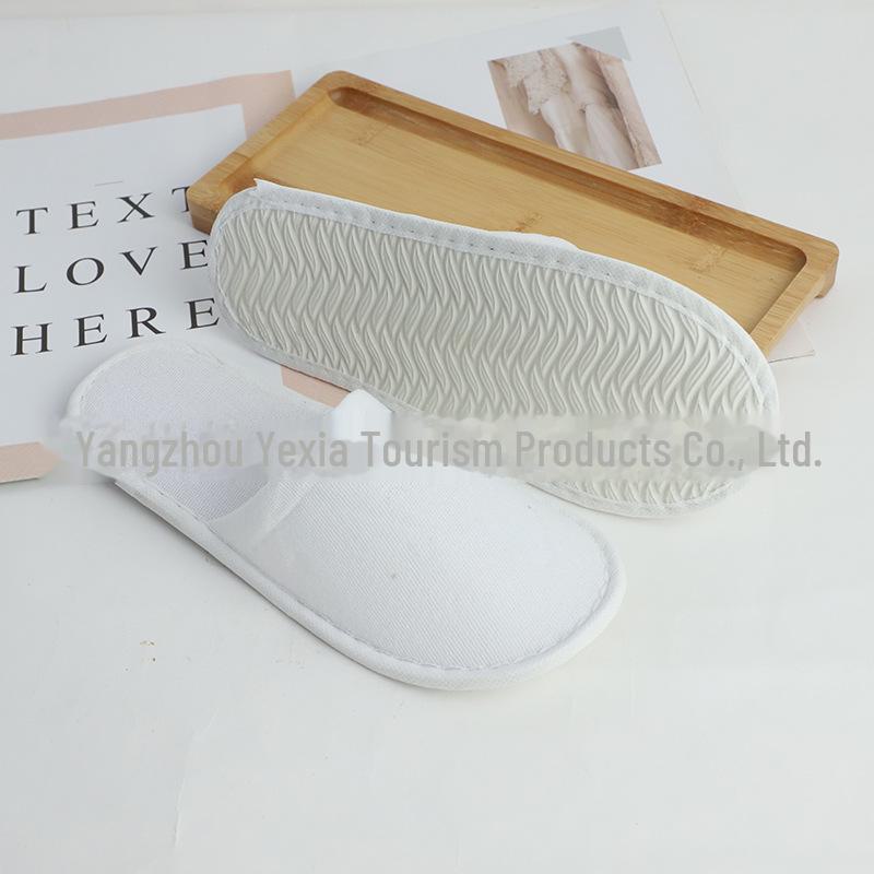 Одноразовые тапочки для гостиниц из кораллового флиса: Впитывает пот, не скользит, дышащий