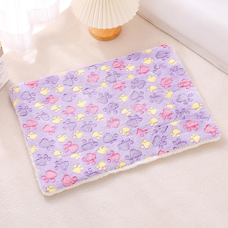 Winter Warm Pet Bed: Dog & Cat Sleeping Mat Blanket