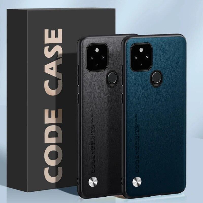 Роскошный чехол из искусственной кожи для Google Pixel 5 5A 4A 5G задняя крышка силиконовый защитный чехол для телефона Google Pixel 4A 4G Pixel5 Coque