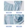 Quick-drying Striped Sweatpants Women's 2025 New Summer Thin Small Casual Narrow Ice Silk Wide-leg Straight Pants