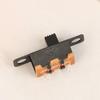 20 шт. 5 В 0,3 А мини-размер черный ползунковый переключатель SPDT для небольшого электронного переключателя питания Diy 3Pin 1P2T ползунковый переключатель тумблер