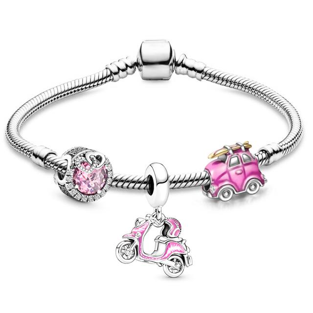 Высокое качество Хэллоуин тыква летучая мышь призрак подвески бусины кулон с подвесками браслеты для женщин детские украшения