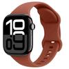 Силиконовый Ремешок Для Apple Watch 11 10 46мм 42мм 9 8 7 45мм 41мм Ultra 3/2 49мм Спортивный Браслет Ремешок iWatch 6 5 4 SE 44мм 40мм