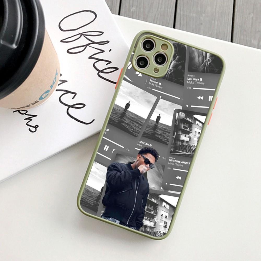 Rapper M-Myke T-Towers Phone Case For IPhone 14 11 12 13 Mini Pro Max 8 7 Plus X XR XS MAX Translucent Matte Cover