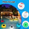 Colorful Solar Pool Disinfection Box Light