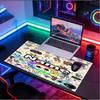 Custom Name Personalized Dandy's World Pattern Mousepad, Laptop PC Desk Mat, Decorative Desk Mat for Home Keyboard Pad Gift