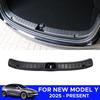 For Tesla New Model Y LAUNCH 2025 Trunk Threshold Strip TPE  Anti Scratch Protection Lid
