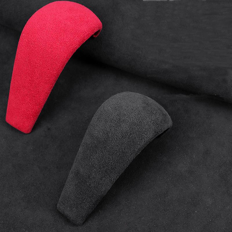 for Mazda 3 Axela CX30 CX-30 2024 2025 Car Gear Cover Shift Knob Lever Shifter Suede Protective Sticker