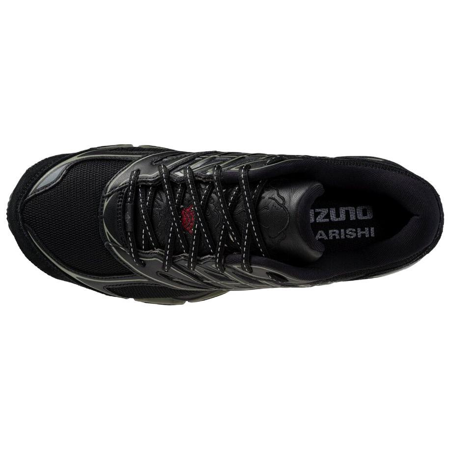 Беговые кроссовки унисекс Maharishi X Mizuno Wave Prophecy LS Черные D1GD2617-01