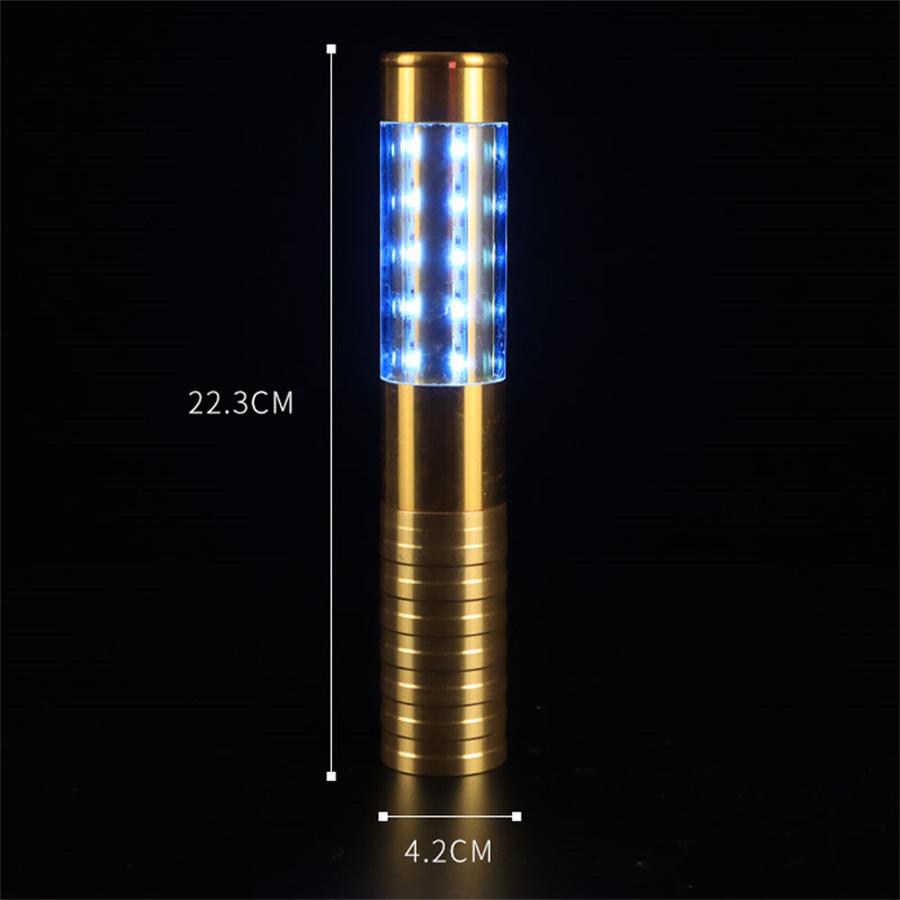 Светодиодная вспышка Thrisdar для бутылок шампанского, светодиодная стробоскопическая палочка, светодиодная бутылка, бенгальский огонь для украшения вечеринки в ночном клубе
