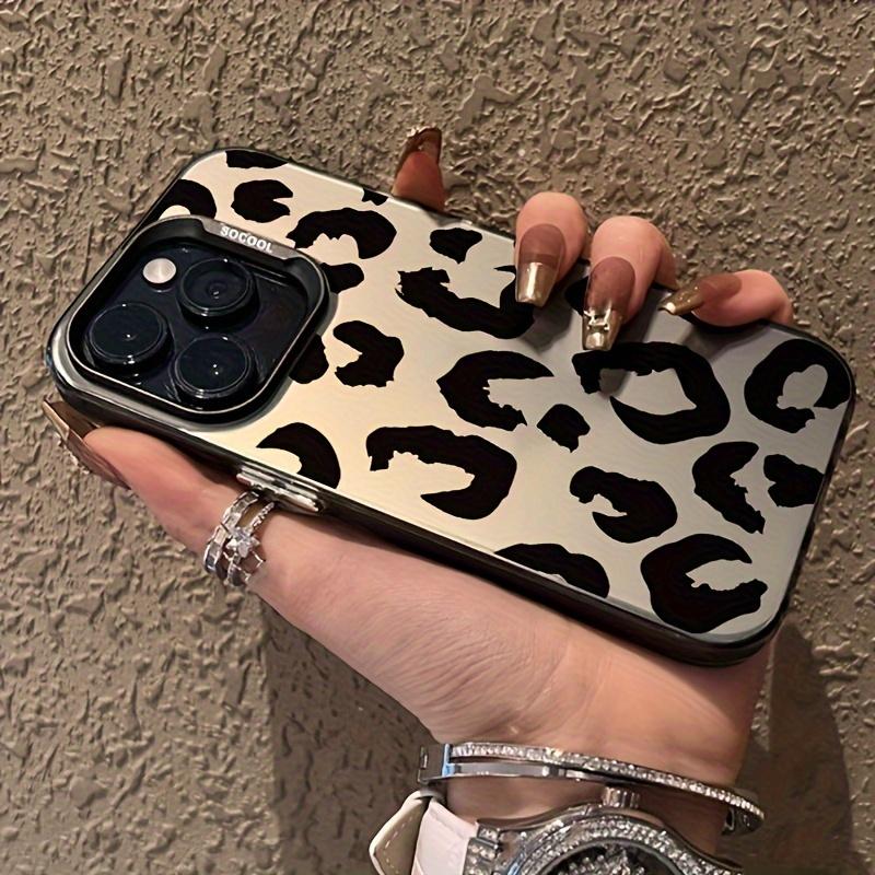 Чехол с леопардовым принтом для мобильного телефона iPhone 17 PRO MAX 16 15 14/13PROMAX/12Pro/11 Мягкий чехол 11 Защитная крышка