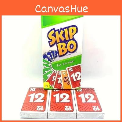 Захватывающая карточная игра Skip Bo, идеально подходящая для семейного веселья и дружеских посиделок
