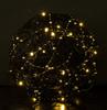 Christmas Decorative Black LED Ball 25cm