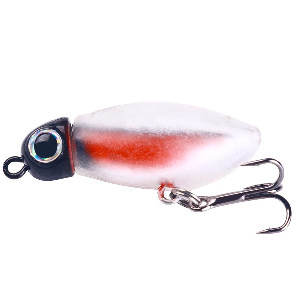 Бесшумная плавающая приманка-червь с мягкой оболочкой Minnow Lure Life Like Swim Action для окуня, форели, пресной воды