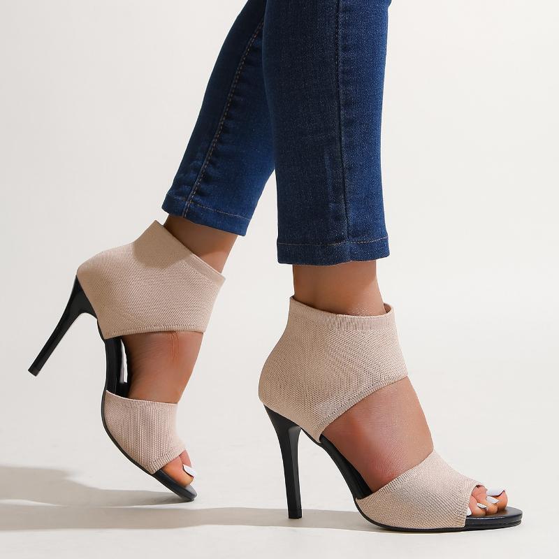 Модные летние женские туфли-лодочки, сексуальные женские сандалии на тонком каблуке, модные туфли для вечеринок, супервысокий каблук, слипоны, женская обувь, роскошные Zapatos De Mujer