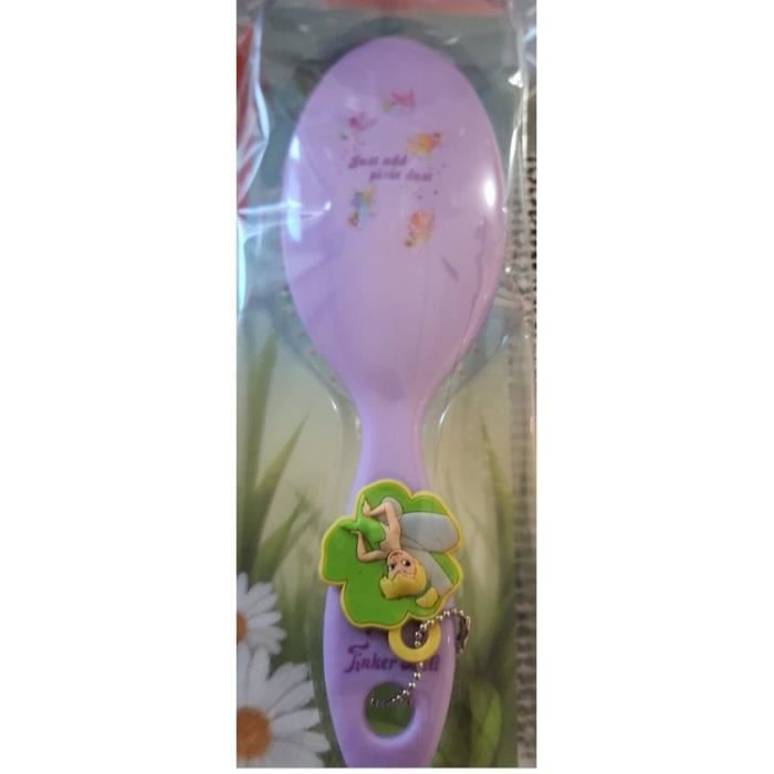 Brosse à cheveux Fée clochette Disney