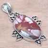 Pendant Designer Jasper Gemstone Handmade Mother's Day Silver Jewelry 2.25"