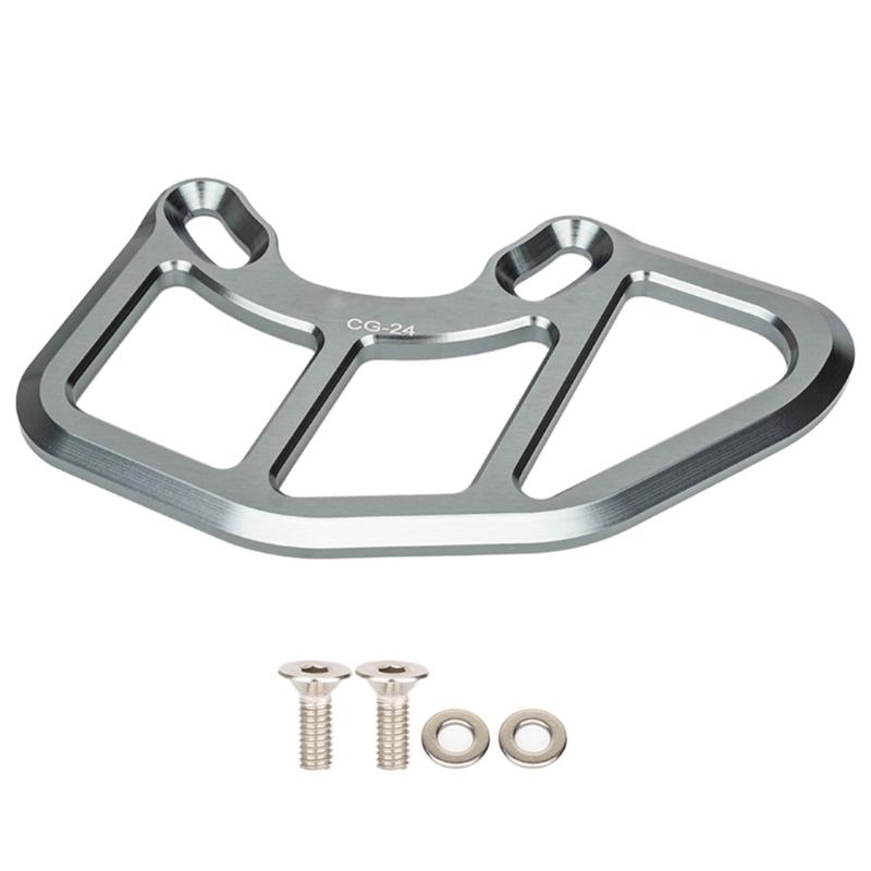 Bicycles Chain Guard Aluminum Alloys Bash Plate Mountain Bike Chain Wheel Bash Guard for 22T-26T Chainrings Easy to Use