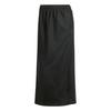 Firebird Minimalist Style Solid Color Energetic Personality Zipper Midi Casual Skirt Women Skirts Black IW5518