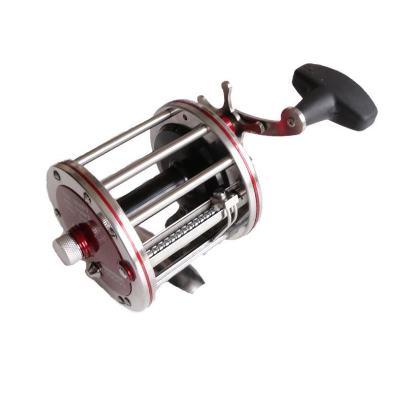 18000 Перенастраиваемая визуальная якорная рыболовная катушка: Левое/правое сменное барабанное колесо для морской рыбалки троллингом с лодки.