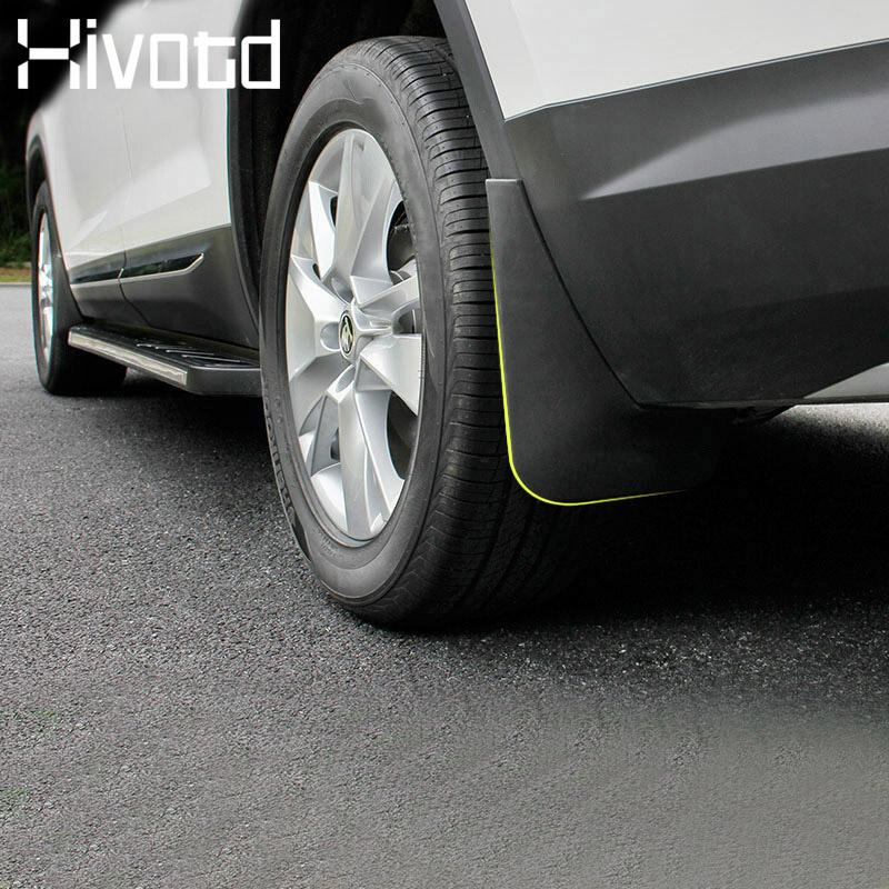 Hivotd для Skoda Kodiaq, автомобильный Стайлинг, крыло, защита от брызг, накладка, брызговики, аксессуары для внешней защиты, 2017
