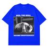 Vintage Neil The Seal Become Ungovernable Print T Shirts Unisex Unisex Fashion Tshirt Summer Harajuku Casual TShirts Streetwear