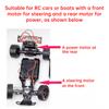 2.4G Four-Channel Remote Control Kit For DIY Toy Cars Boats Robots With Type-C Charging Long Range Up To 200M Stable Connection