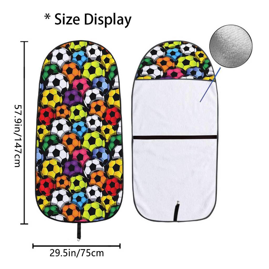 Universal Car Seat Towel Cover - All-Season Protector for Gym & Workout